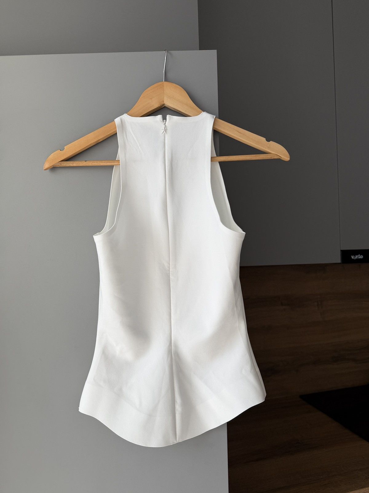 Mugler Mugler Star-Motif White Elastic Tank Top Size XS / US 0-2 / IT 36-38 - 5 Thumbnail