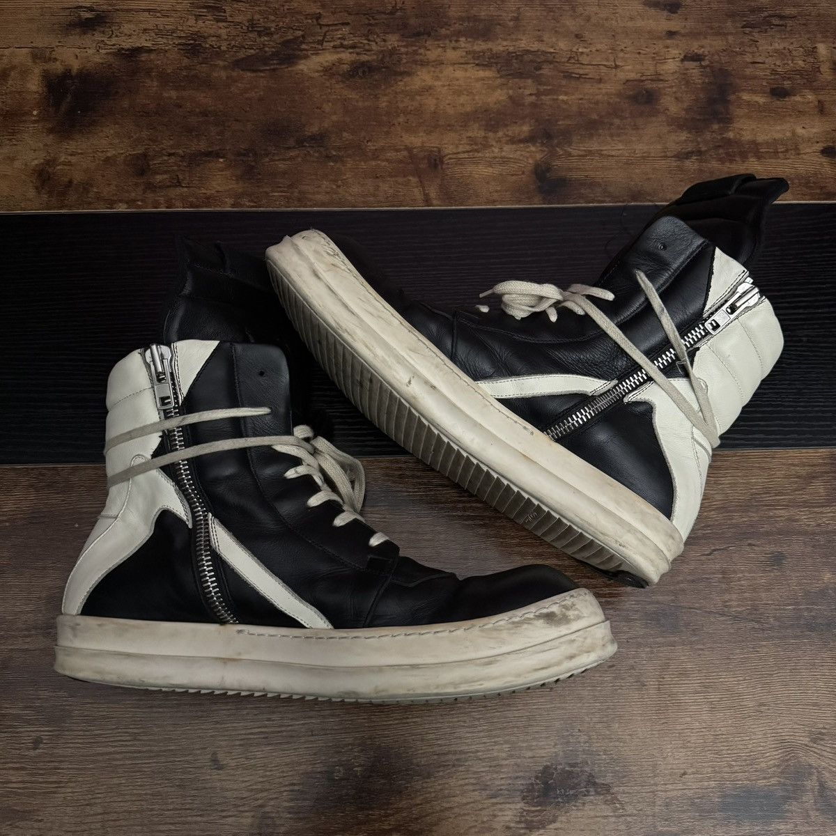 Rick Owens rick owens geobaskets 2016 Size US 11 / EU 44 - 3 Thumbnail