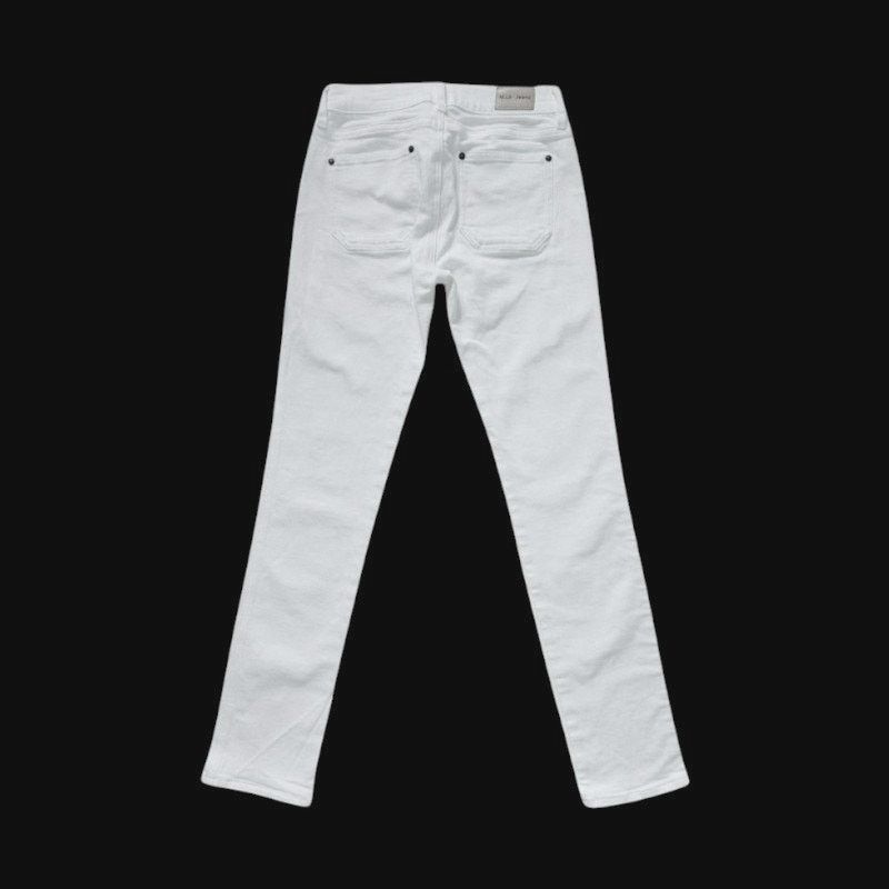 NBDN Nobrandedon M.i.h Jeans White Jeans | Size 26 Size 26" / US 2 / IT 38 - 2 Thumbnail