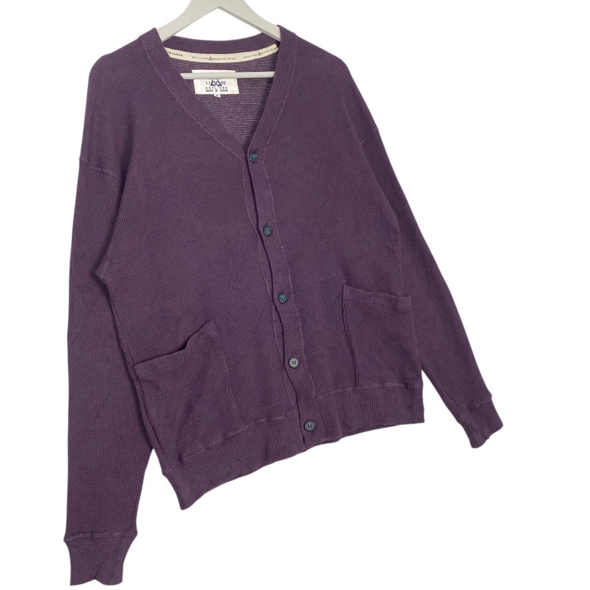 Vintage Vintage AR LIVRE Japan Cardigan Button Down Purple Size M Size US M / EU 48-50 / 2 - 3 Thumbnail
