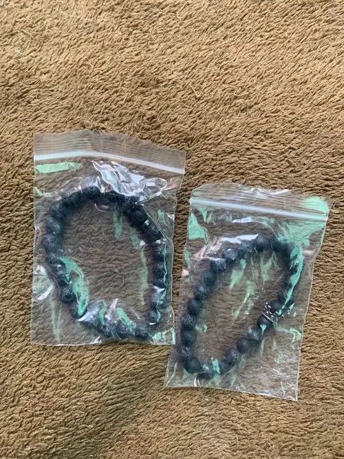Other Lava Stone Bracelet Set Imperial Crown Size ONE SIZE - 4 Thumbnail