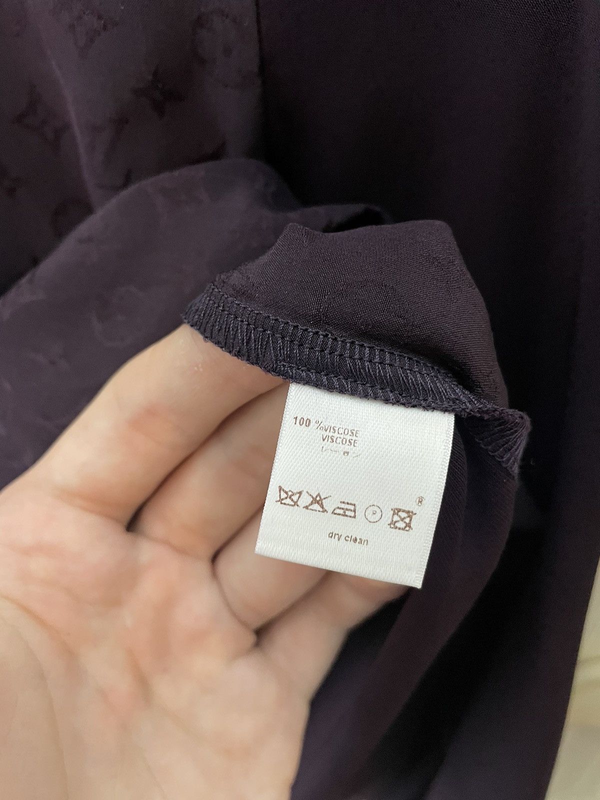 Designer × Louis Vuitton Louis Vuitton Viscose Monogram Sweatshirt Size XS / US 0-2 / IT 36-38 - 8 Thumbnail