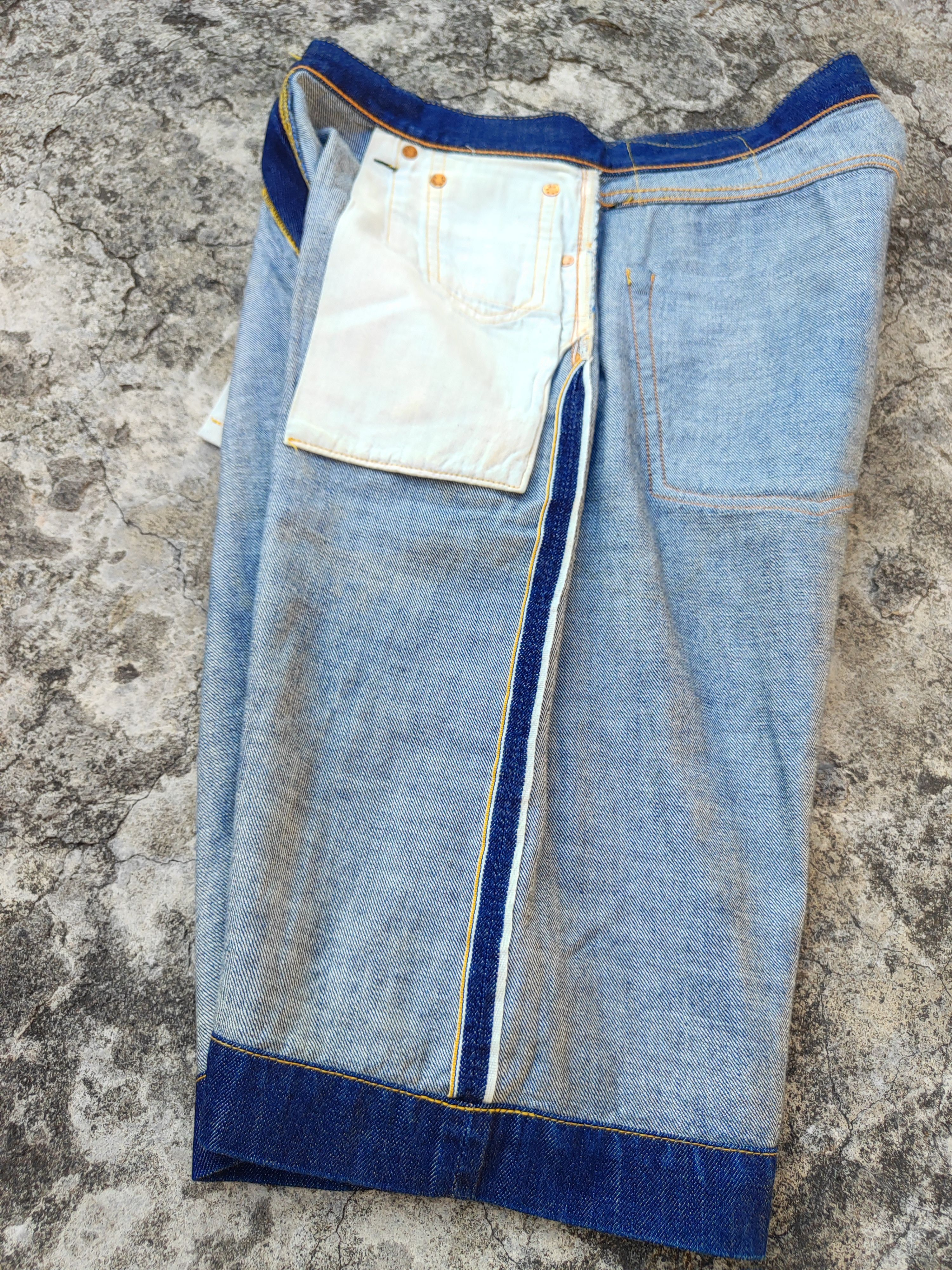 Evisu Evisu Student Jorts Selvedge Size US 34 / EU 50 - 4 Thumbnail