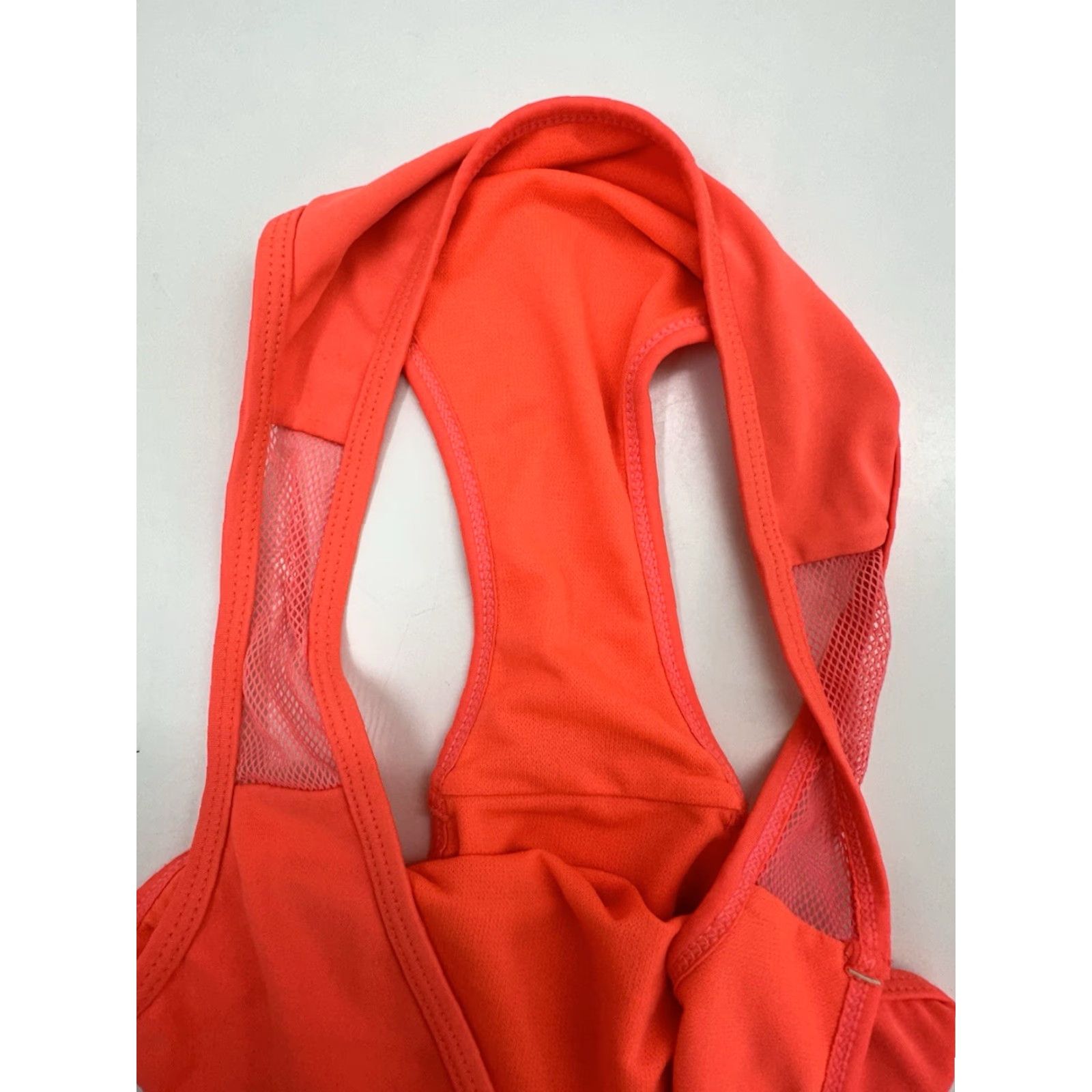 Vintage Xhilaration Womens Bikini Bottoms Size L Neon Orange Swimsuit Bottoms Solid Beach Neon 80s Size 36" / US 14 / IT 50 - 5 Thumbnail