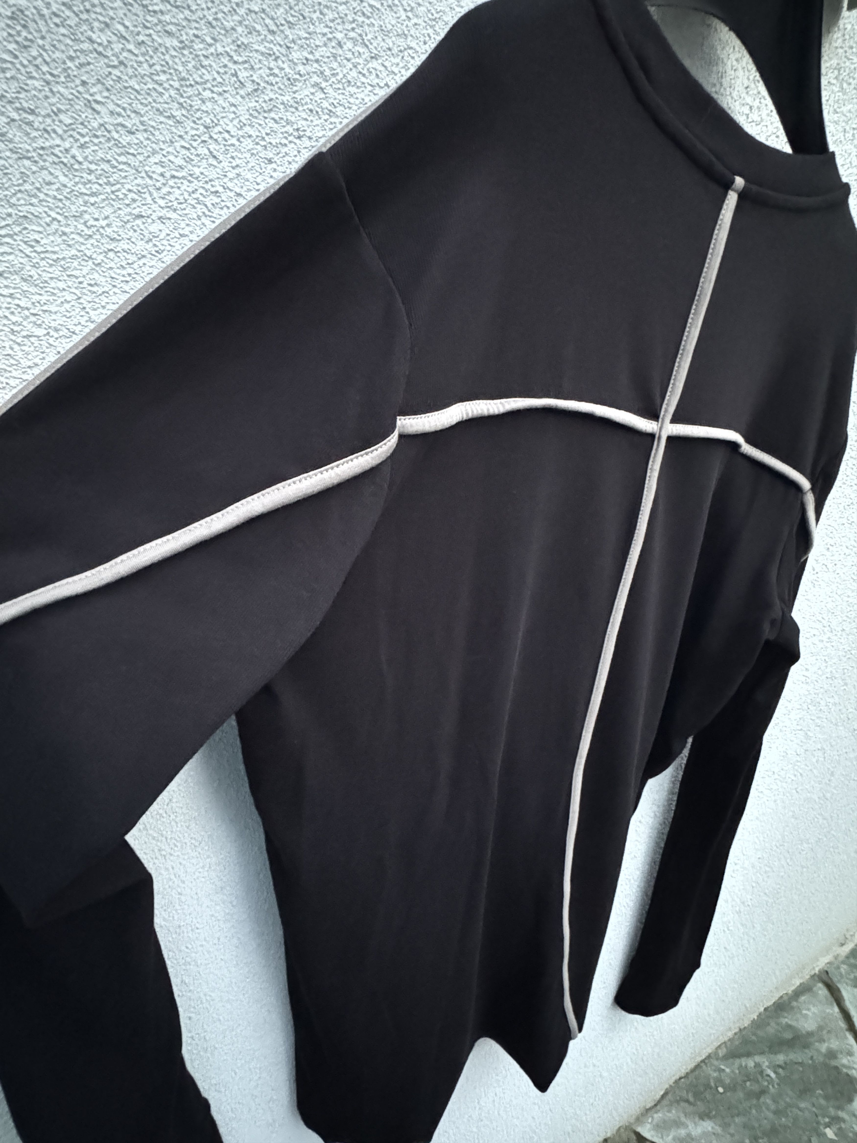 Thom Krom Thom Krom Black Longsleeve Cotton Sweater M Size US M / EU 48-50 / 2 - 8 Thumbnail