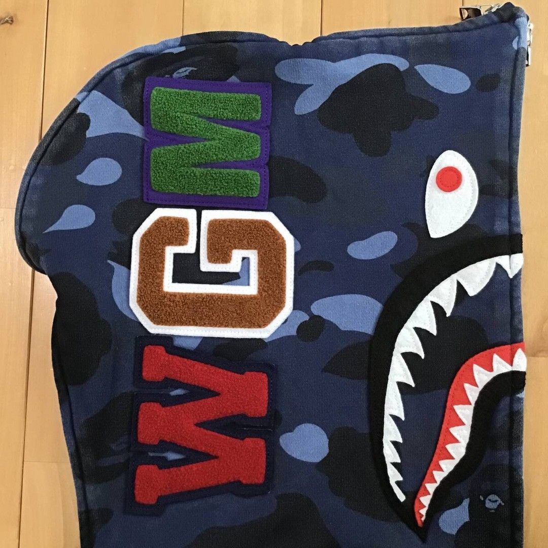 Bape BAPE Purple camo x Blue camo separate shark full zip hoodie Size US L / EU 52-54 / 3 - 5 Thumbnail