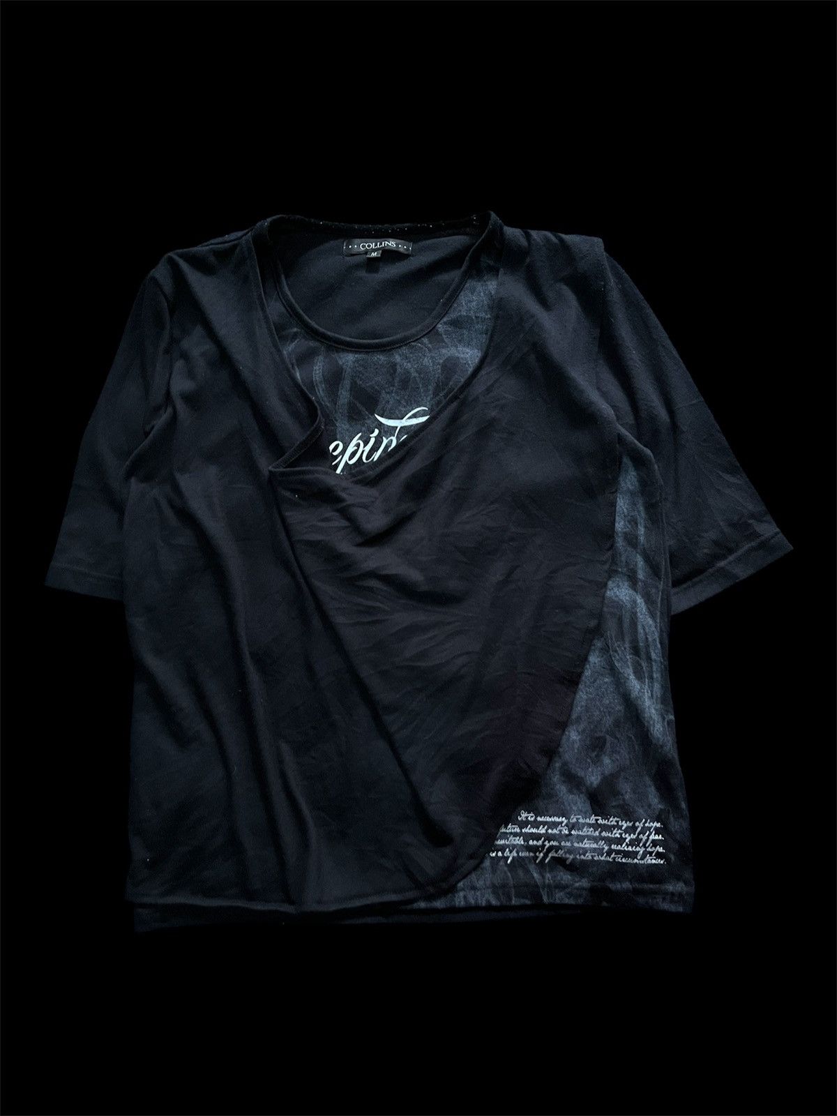 Japanese Brand Collins Double layer Asyemmetric Smoke death Size US M / EU 48-50 / 2 - 1 Thumbnail
