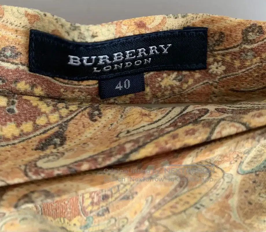 Burberry Burberry Khaki Cotton Blend Midi Skirt. Size 28" / US 6 / IT 42 - 3 Thumbnail