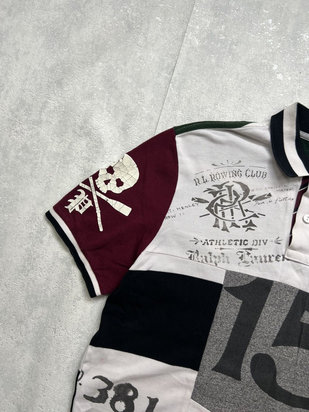 Polo Ralph Lauren 00’s POLO RALPH LAUREN ROWING CREW RARE OLD MONEY T-SHIRT Size US M / EU 48-50 / 2 - 6 Thumbnail