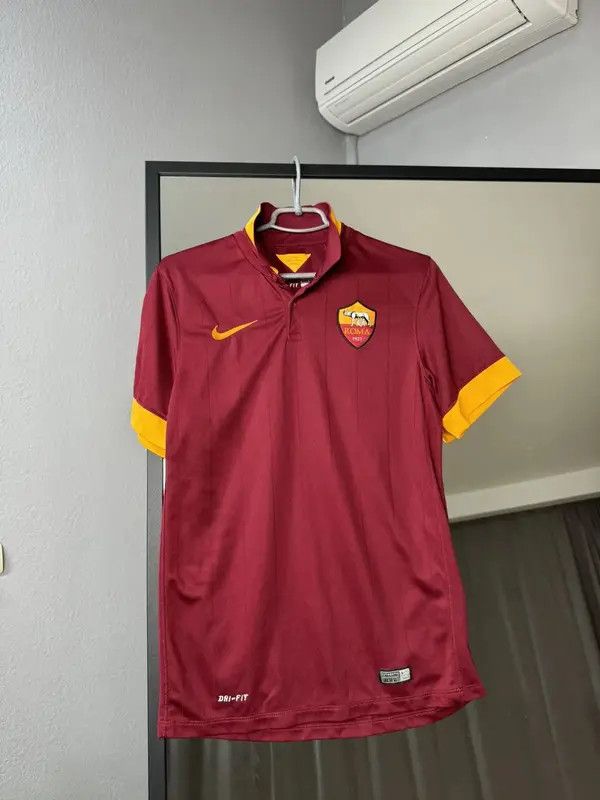Nike × Vintage ROMA AS 2014 2015 HOME FOOTBALL SHIRT SOCCER JERSEY NIKE Size US S / EU 44-46 / 1 - 1 Thumbnail