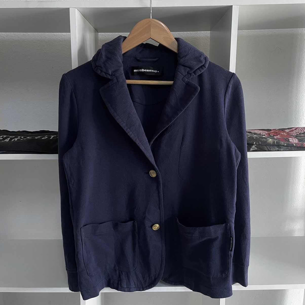 🇯🇵 Mercibeaucoup Issey Miyake Knit Blazer japanese style
