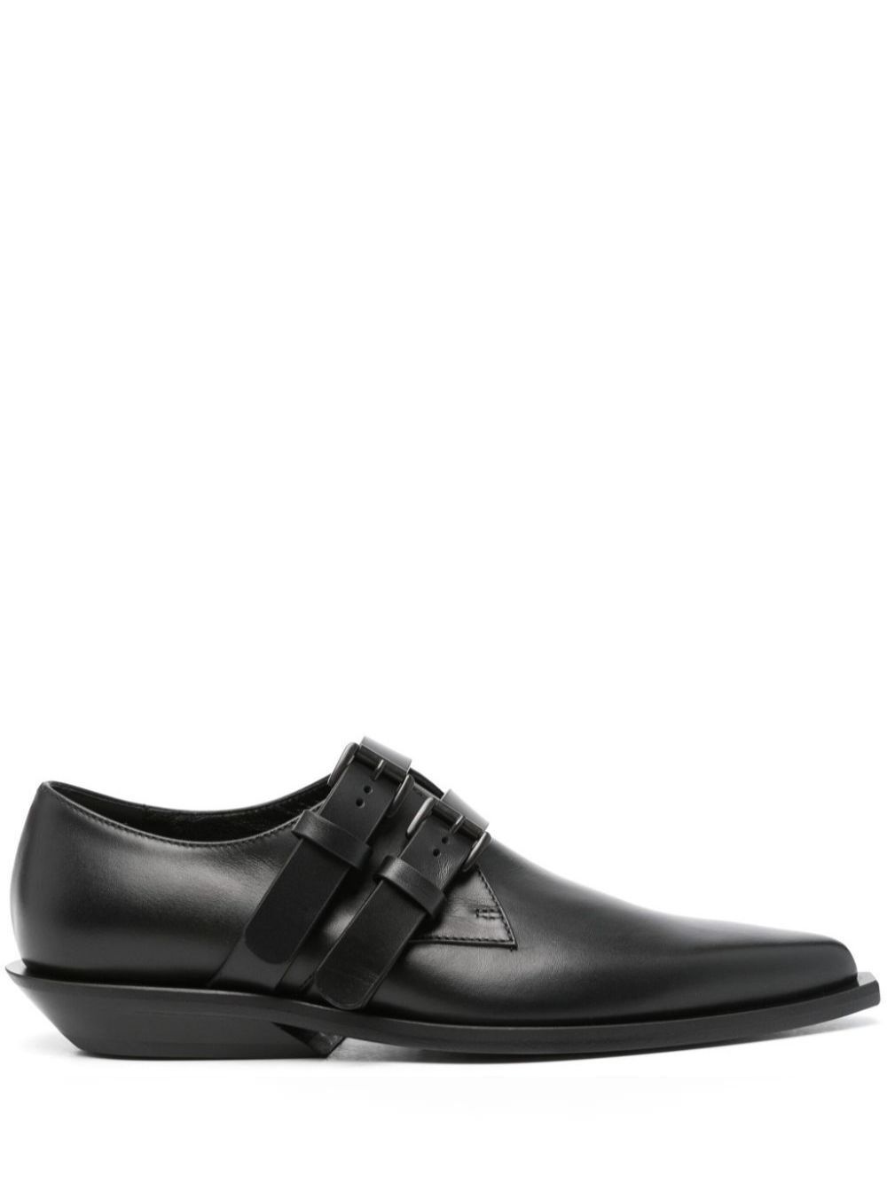 Ann Demeulemeester BOWIE DOUBLE MONK STRAP SHOES Size US 6.5 / IT 36.5 - 1 Thumbnail
