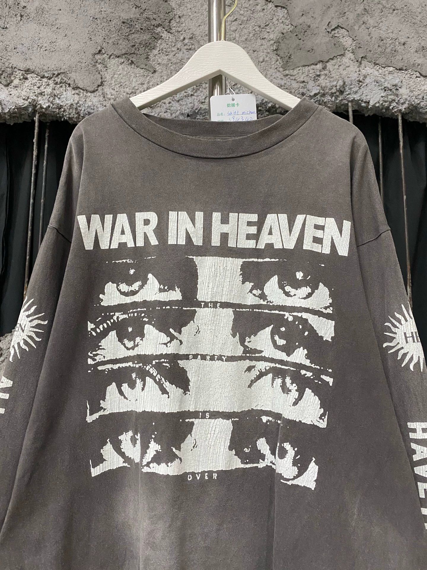 Le Mont Saint Michel Saint Michael 4-Eye Cracked Washed Eyes LS S Size US L / EU 52-54 / 3 - 3 Thumbnail