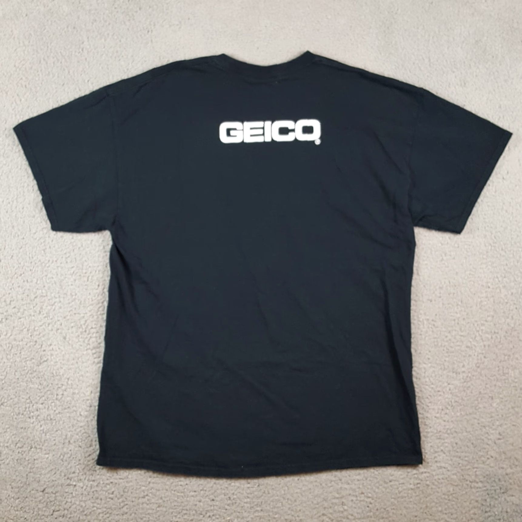 Gildan VINTAGE Gildan New York Mets MLB Camo Logo T-Shirt Men's XL Black Retro Sports 90s Size US XL / EU 56 / 4 - 3 Thumbnail