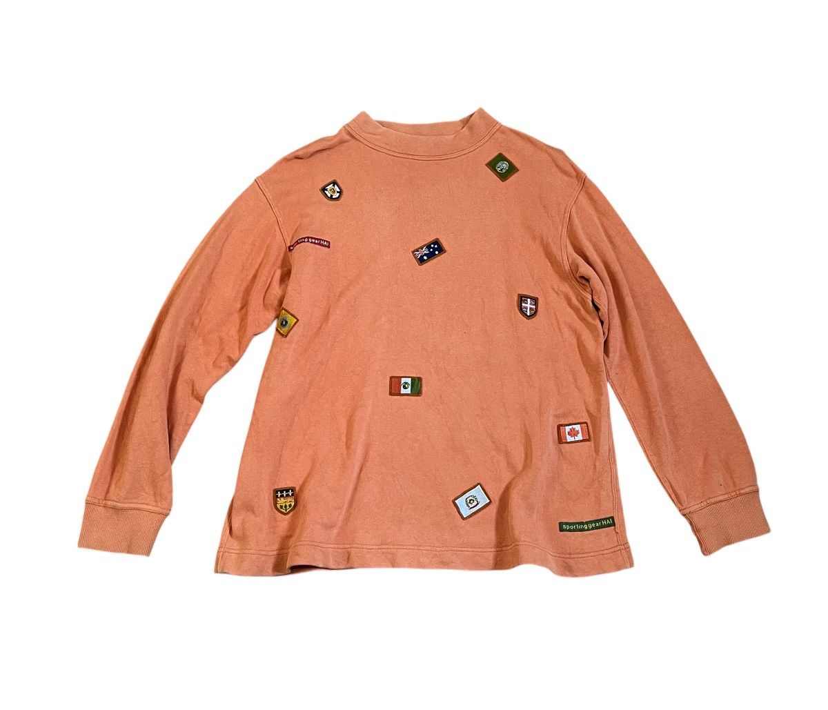 Hai Sporting Gear Vintage hai sporting gear washed graphic patch mockneck Size US M / EU 48-50 / 2 - 1 Thumbnail