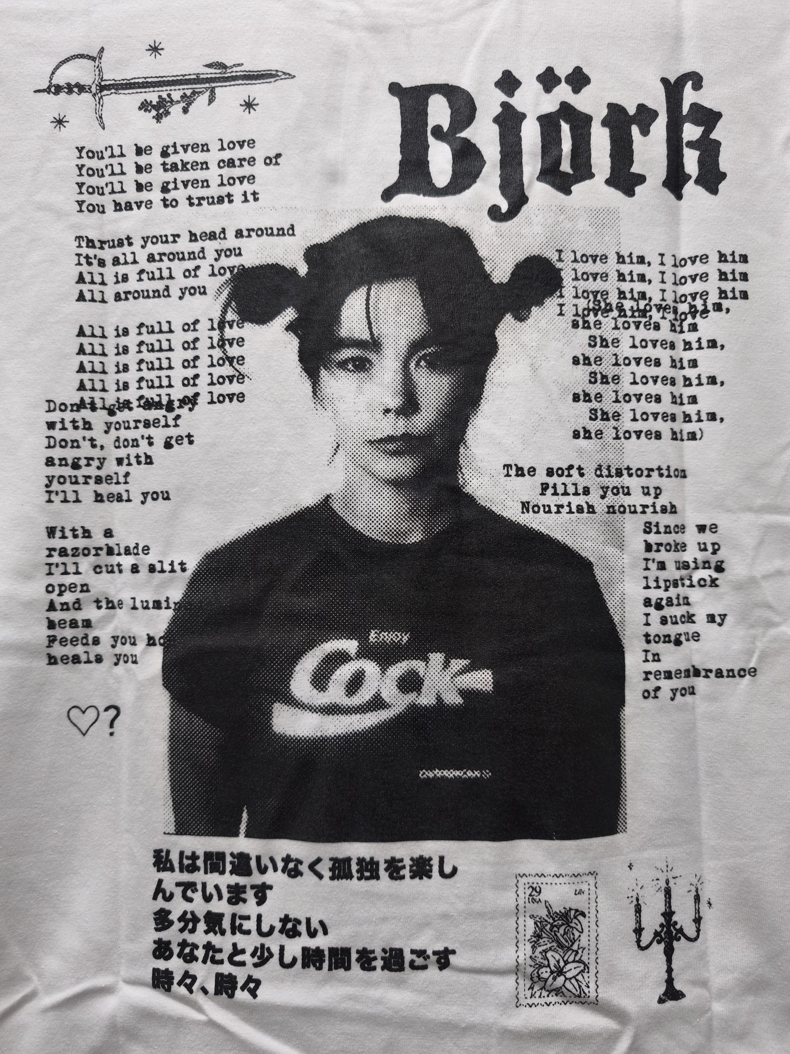 Band Tees Björk Army Of Me T-shirt Size US XL / EU 56 / 4 - 8 Thumbnail