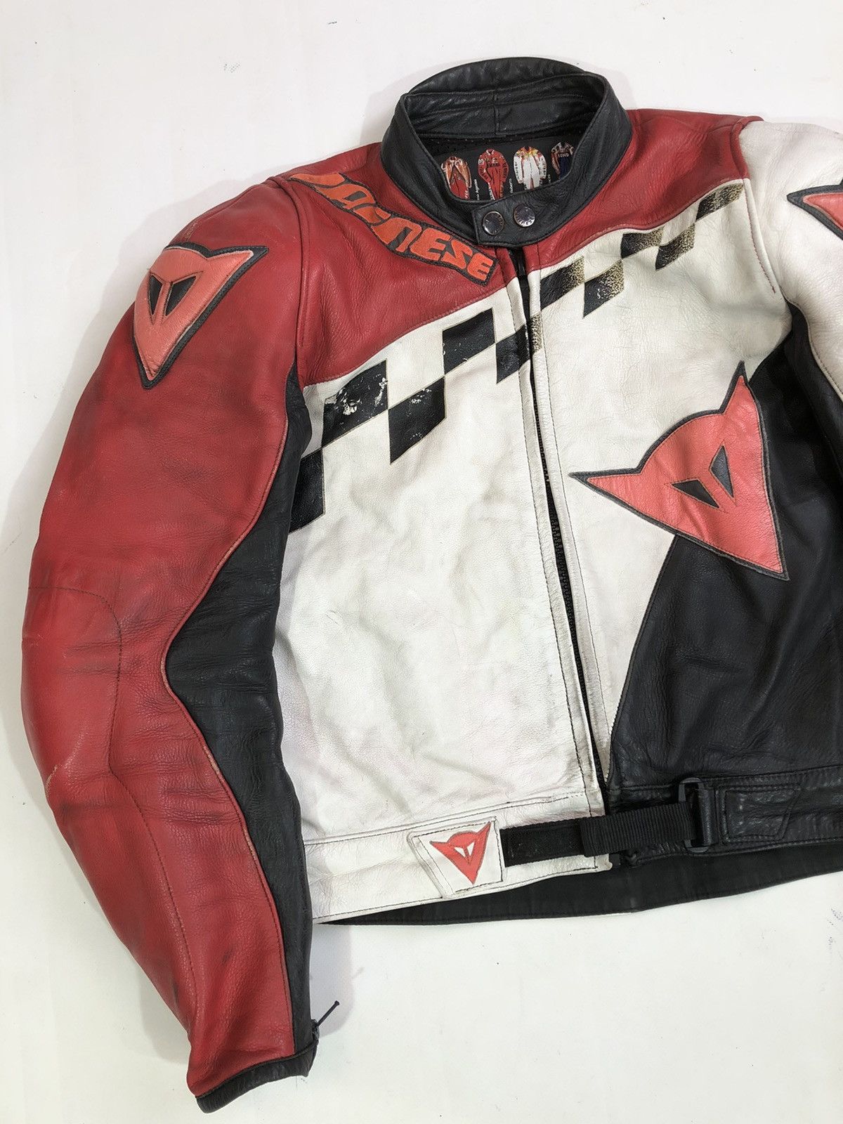 Ferrari × Harley Davidson × Vintage Dainese Ducati Motorcycle Moto leather jacket Racing Size US M / EU 48-50 / 2 - 8 Thumbnail