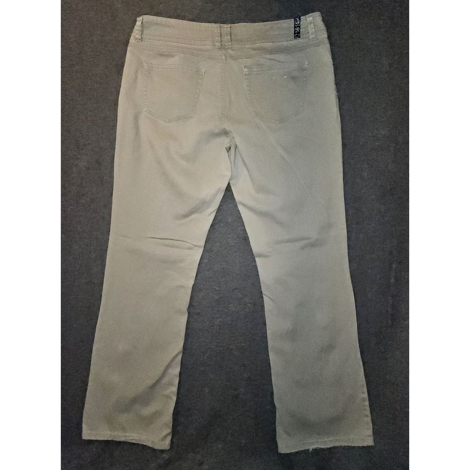 Southpole Southpole Straight Leg Pants Womens 13 Beige Low Rise Stretch Casual Hipster Khakis Mens? Womens Size 34" / US 12 / IT 48 - 6 Thumbnail