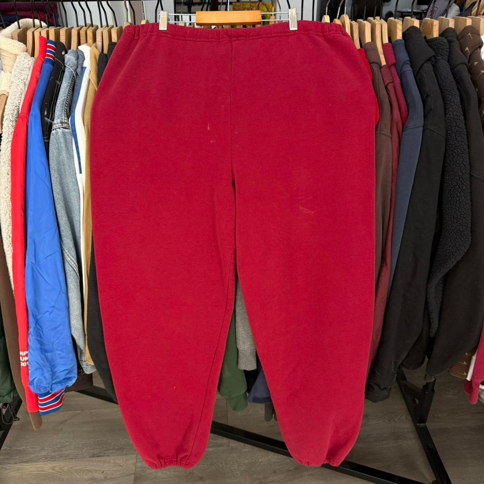 Russell Athletic Vintage 90s Cuffed Russell Athletic Made in USA Baggy Size US 38 / EU 54 - 2 Thumbnail