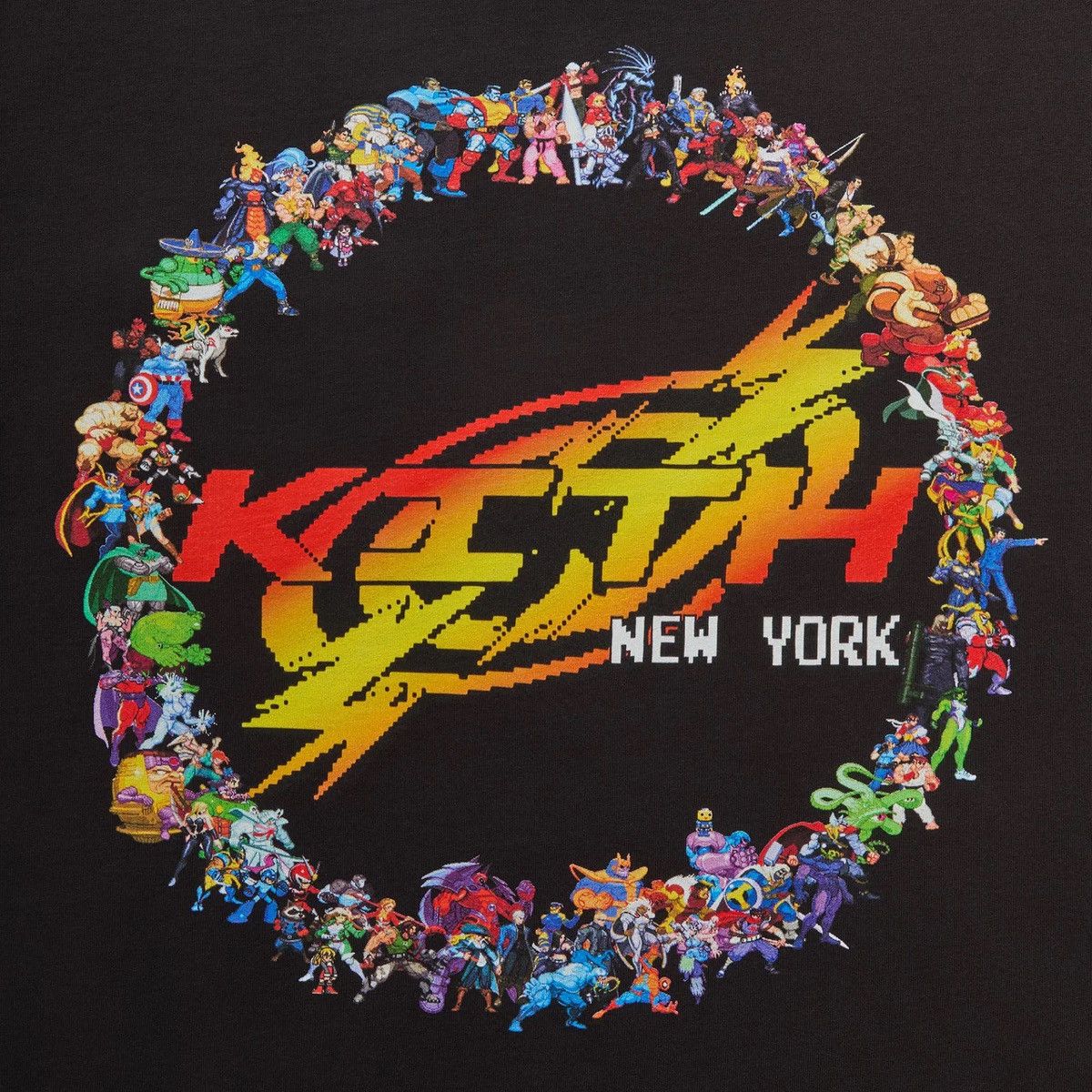 Kith × Marvel Comics Kith Marvel Vs Capcom Kith World Vintage Pocket Tee Size US XL / EU 56 / 4 - 3 Thumbnail