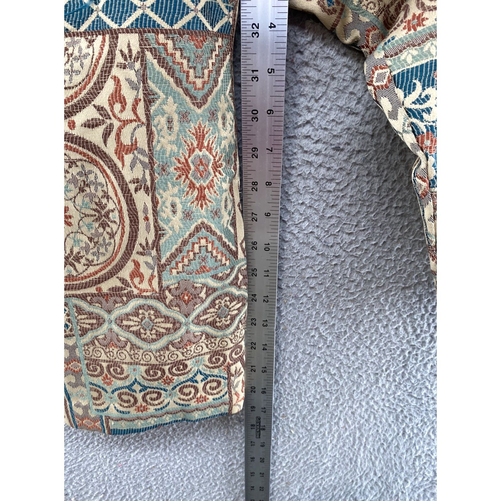 Vintage VINTAGE Alfred Dunner Women's Paisley Tapestry Floral Full Zip Blazer Jacket Size 14 Size XL / US 12-14 / IT 48-50 - 4 Thumbnail