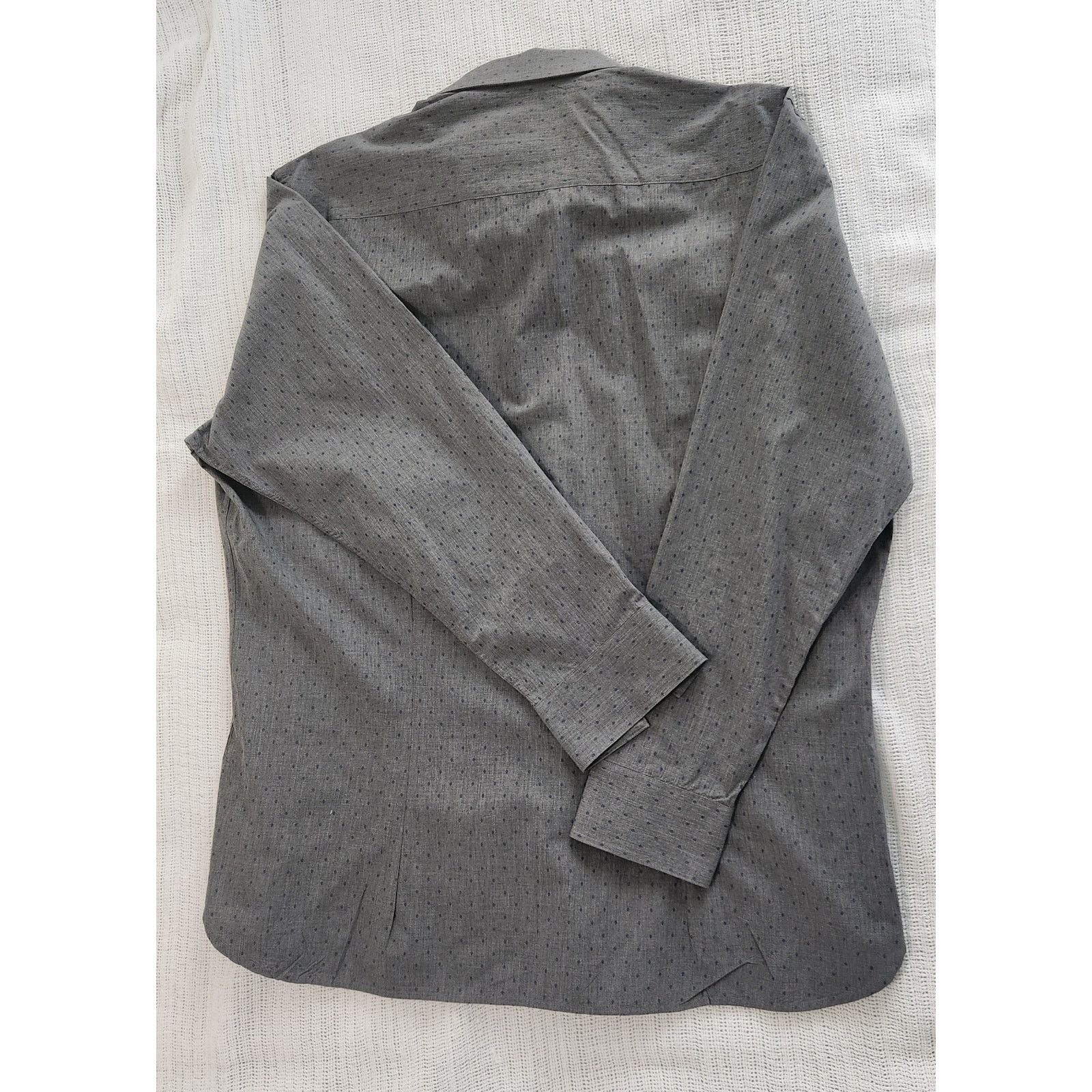 Ted Baker Ted Baker Endurance Shirt 17.5 34/35 Gray Long Sleeve Size US L / EU 52-54 / 3 - 3 Thumbnail