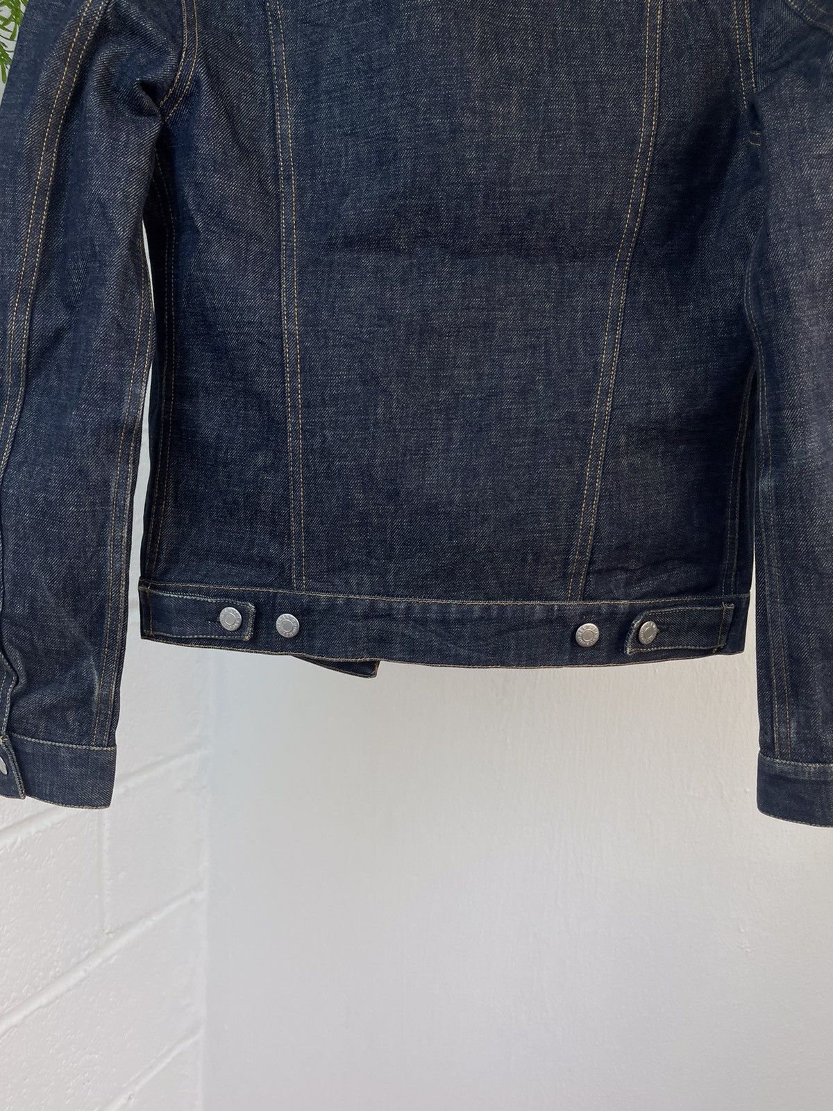 Helmut Lang 90s Helmut Lang Indigo Blue Denim Jacket Size US S / EU 44-46 / 1 - 10 Thumbnail
