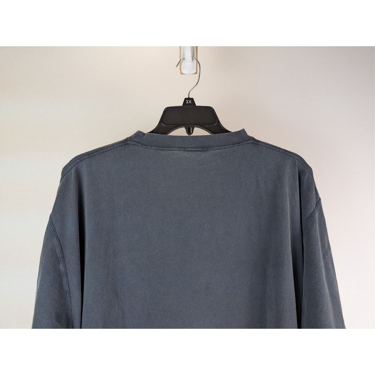 Balenciaga o1rshd1 Luxury Tee Shirt in Blue Size US L / EU 52-54 / 3 - 11 Thumbnail