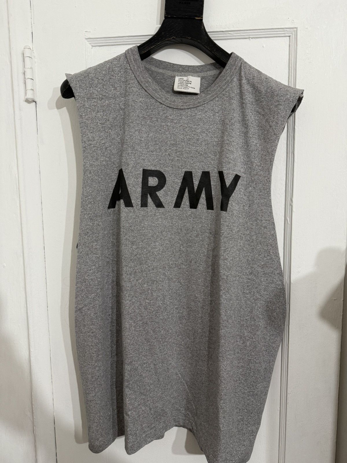 Vintage Vintage 80’s Army Cut Off Tank Size US L / EU 52-54 / 3 - 1 Thumbnail