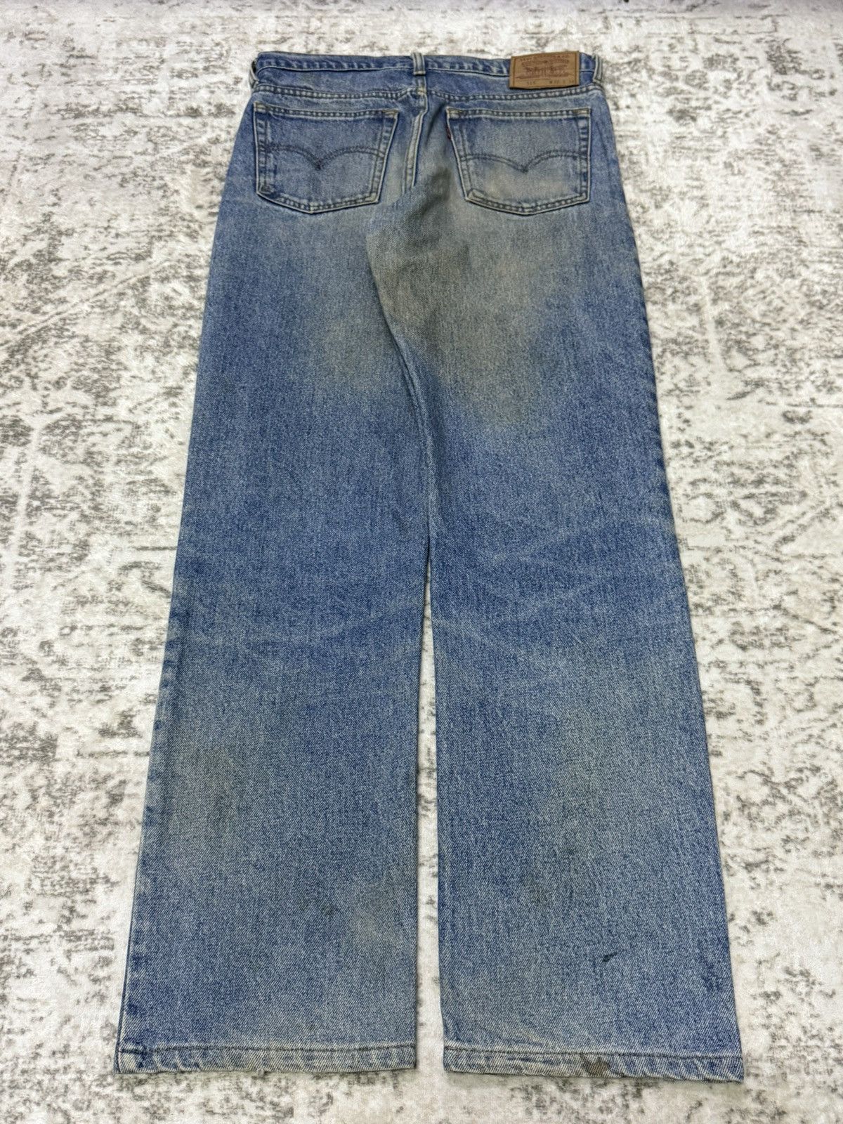Levi's Vintage Levis 515 Dirty Mud Wash Jeans Size US 32 / EU 48 - 6 Thumbnail