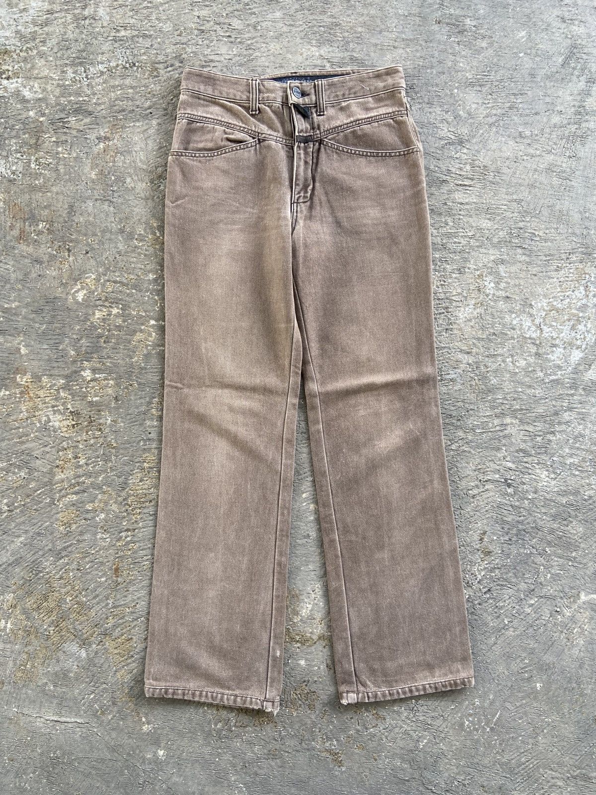 Marithe + Francois Girbaud 2000s Marithe Francois Girbaud - Easy Jeans Pants Size US 29 - 1 Thumbnail