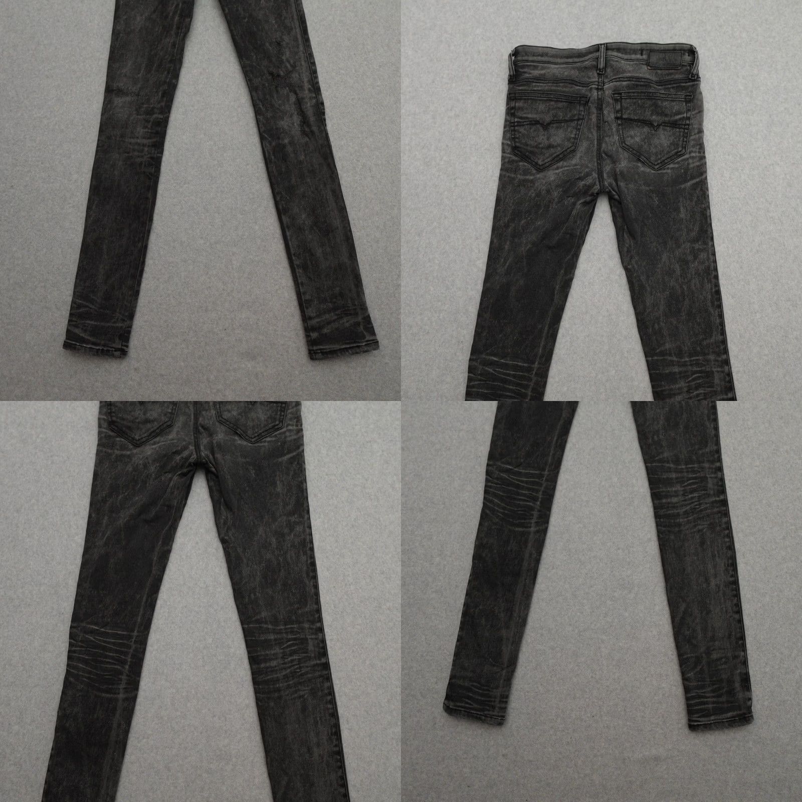 Diesel Diesel Jeans Womens 27 F/W D.N.A. 2016 Skinzee Super Slim Skinny Size 27x30 - PRE-OWNED - Fit Size 27" / US 4 / IT 40 - 9 Thumbnail