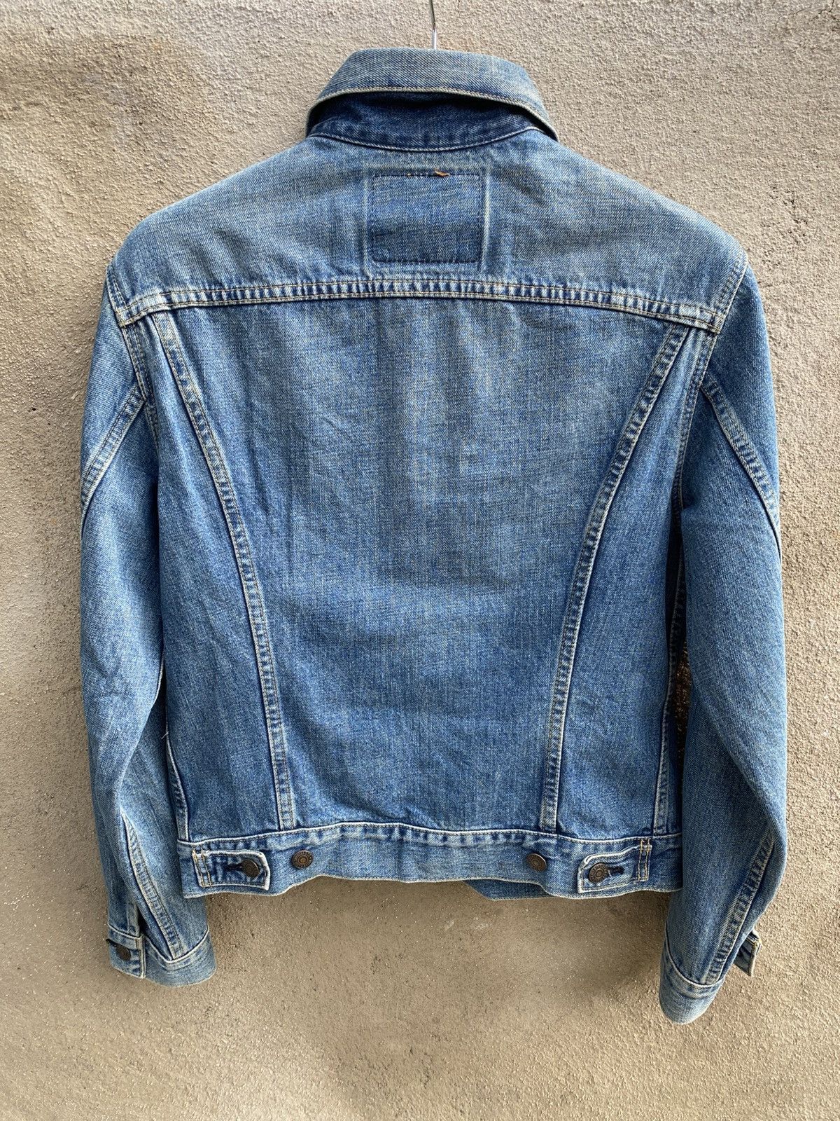 Levi's × Levi's Vintage Clothing × Vintage size 38 vintage levi's 557 big E trucker denime jacket Size US M / EU 48-50 / 2 - 2 Thumbnail