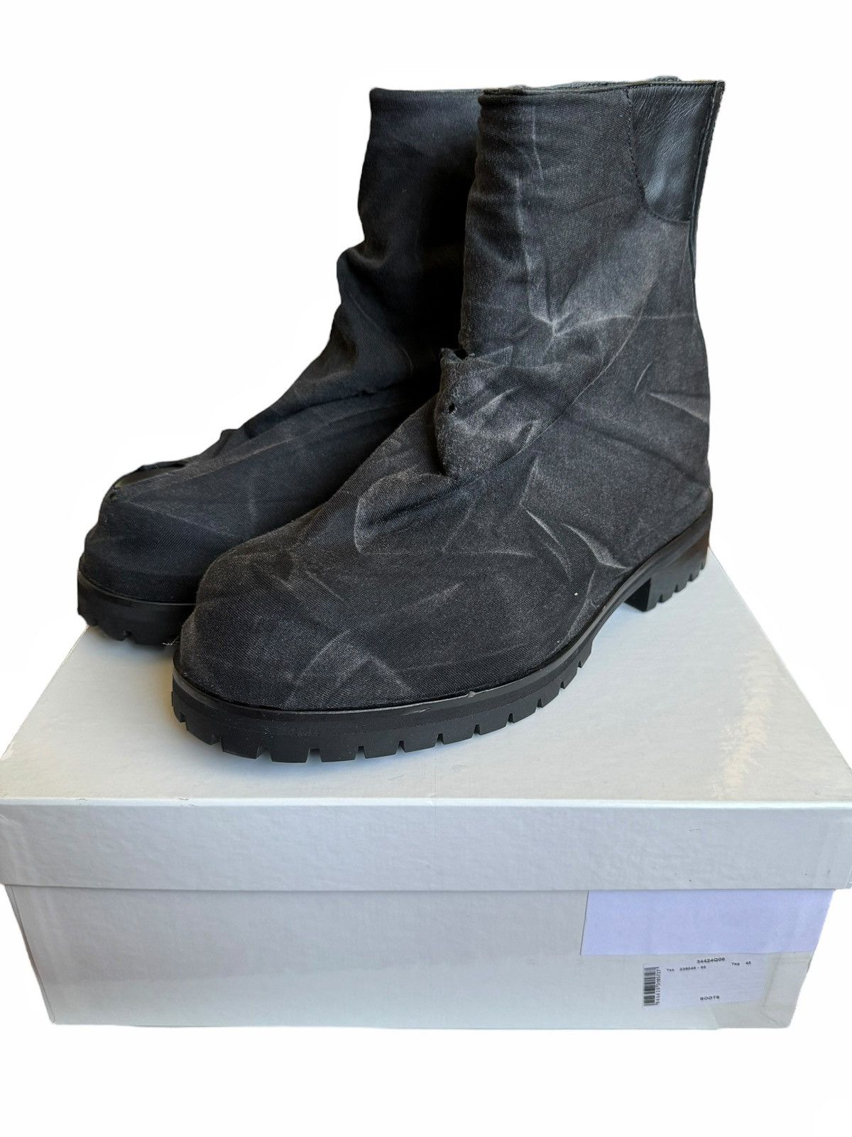424 Sample 1/1 Distressed Marathon Overlay Boot Size US 10 / EU 43 - 3 Thumbnail