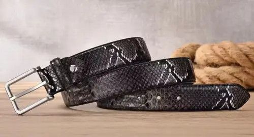 Other Snake Pattern Casual Accessories Cowboy Leather Western Belt Size ONE SIZE - 1 Thumbnail