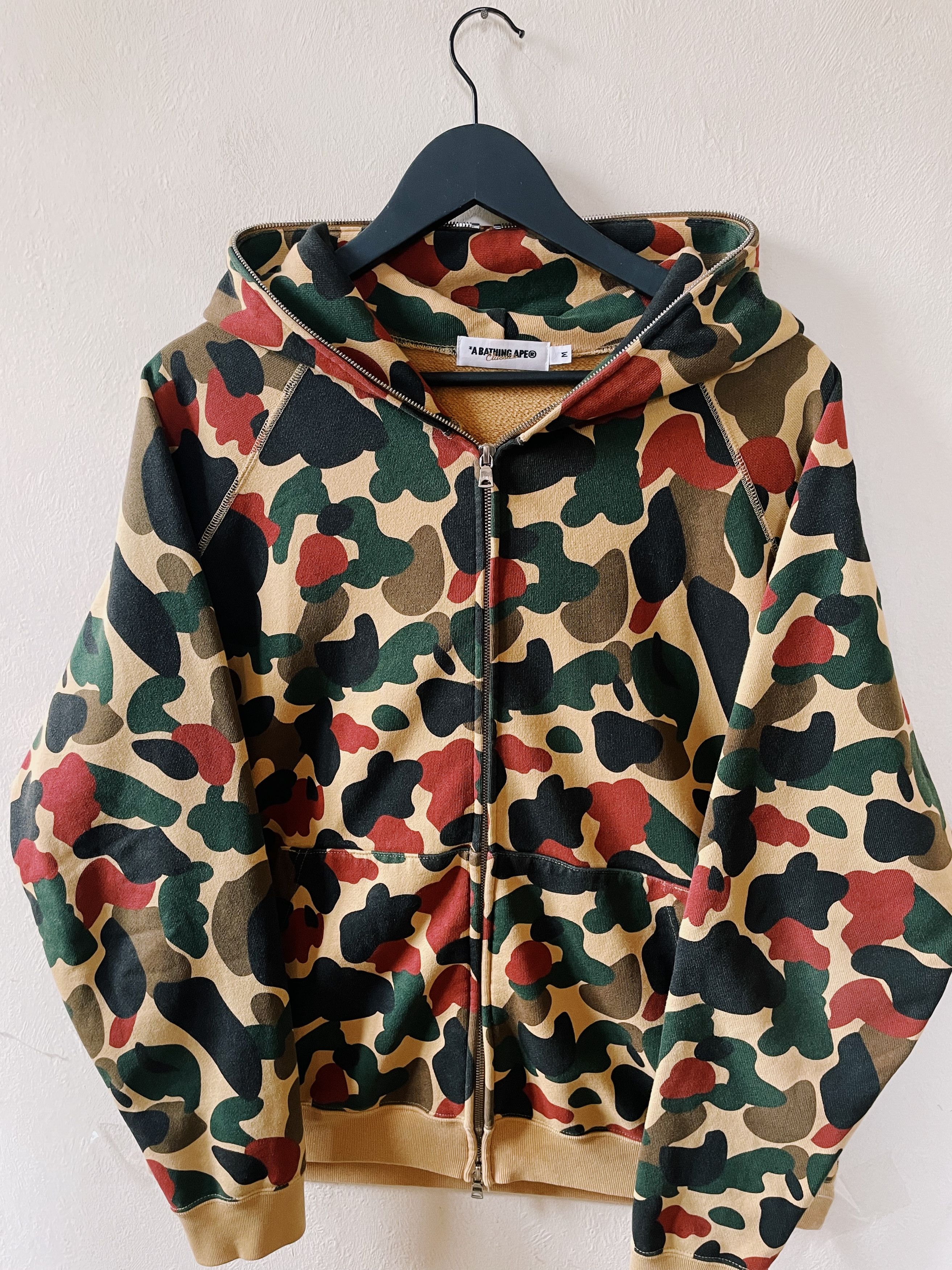 ☆美品☆A Bathing Ape カモフラ　ベスト　NIGO期　y2k フード ☆美品☆A Bathing Ape カモフラ ベスト NIGO期 y2k フード