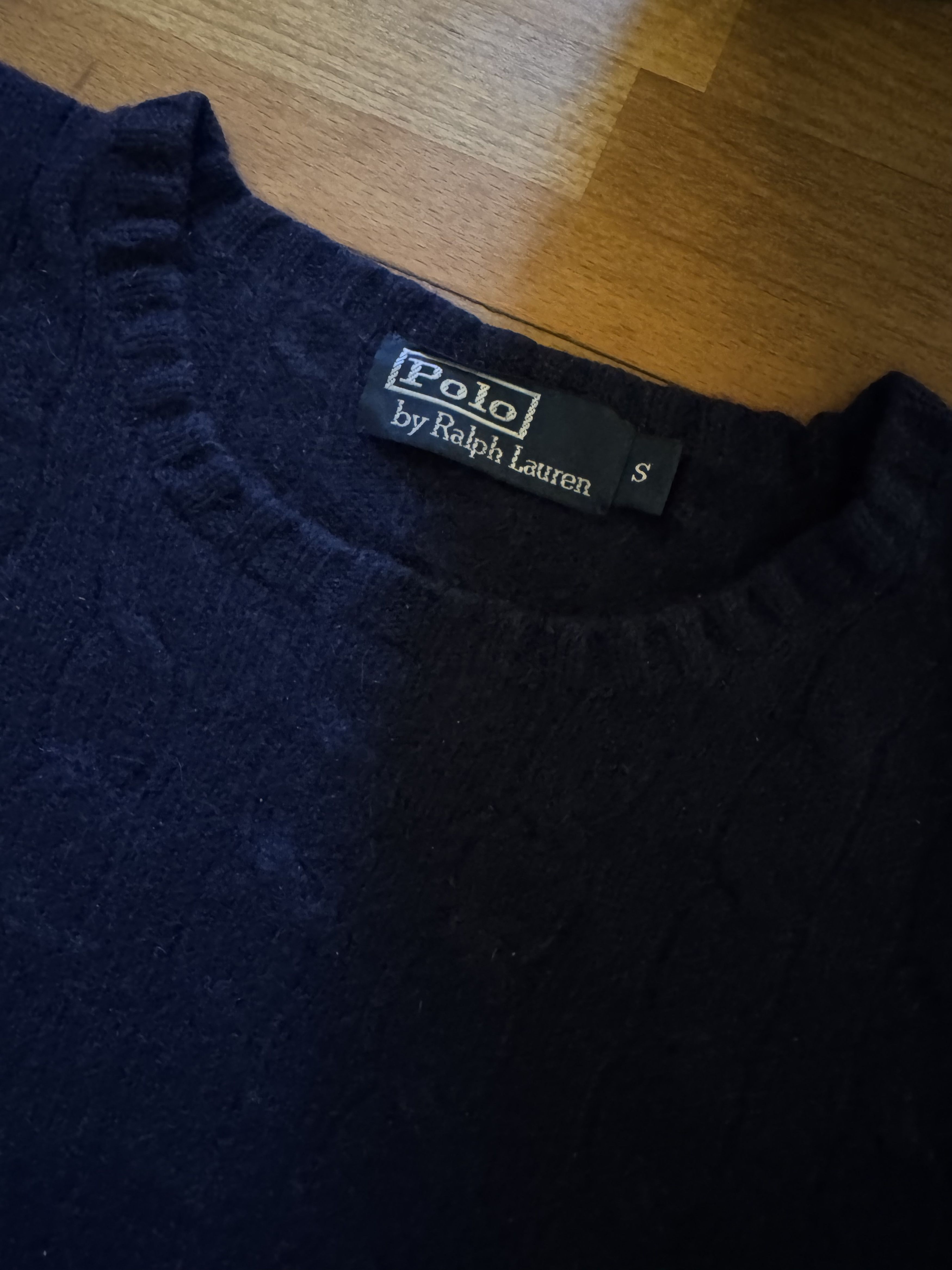 Polo Ralph Lauren Cable-Knit Cashmere Jumper Size US S / EU 44-46 / 1 - 1 Thumbnail