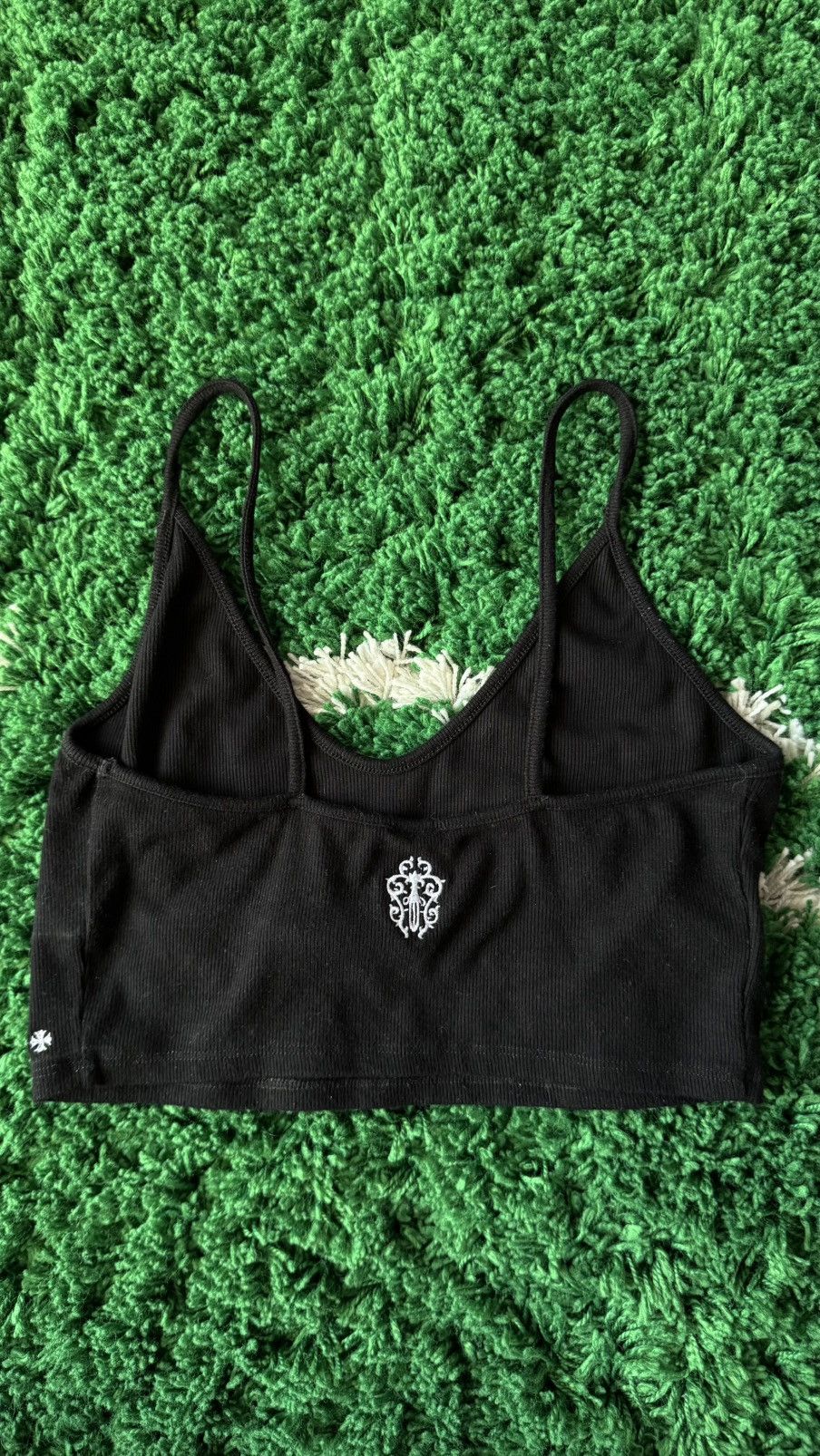 Chrome Hearts Chrome Hearts Women’s Black Tank Top | Miami Exclusive ✅ Size M / US 6-8 / IT 42-44 - 3 Thumbnail