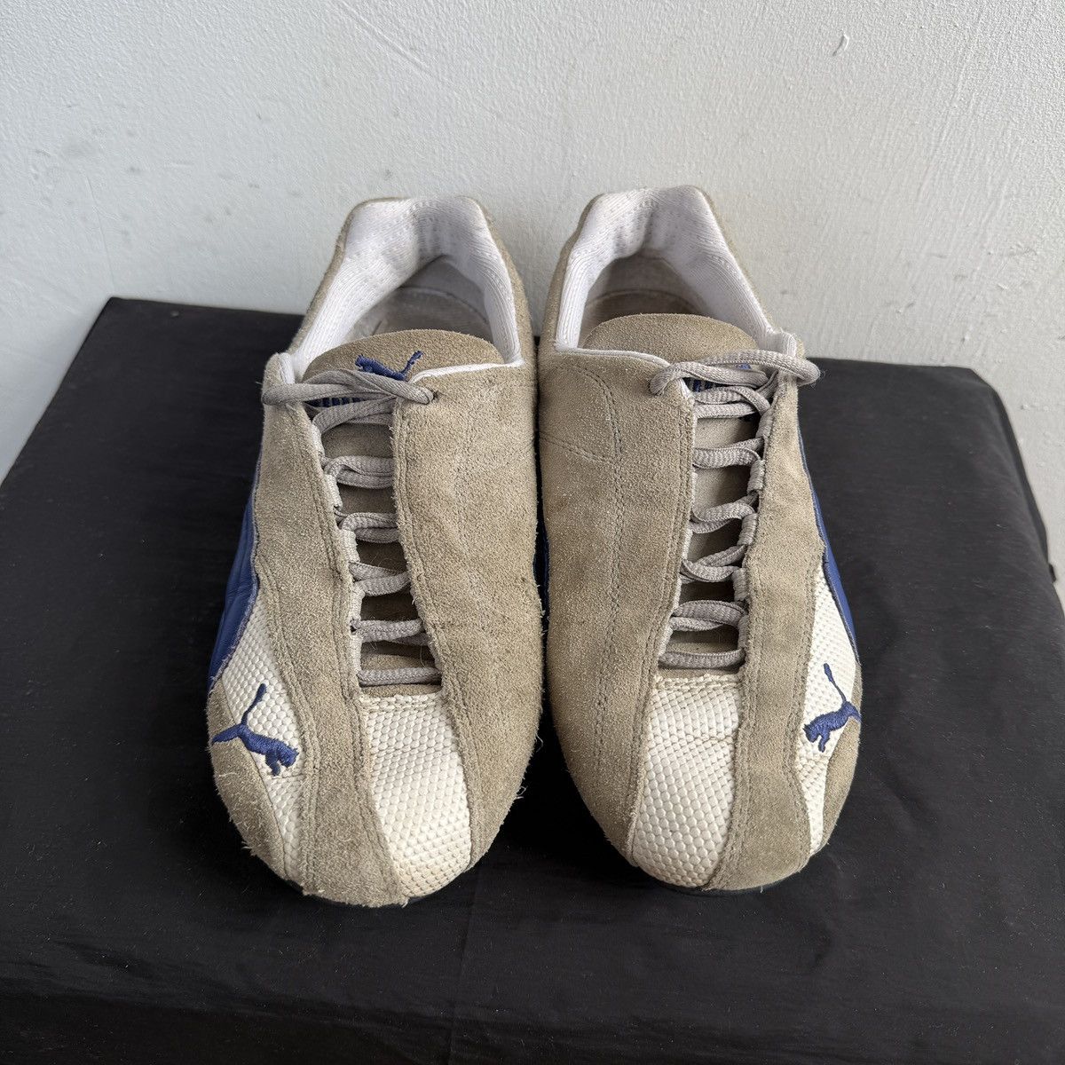 Puma Vintage Puma Speedcat Gray Low Sneakers Size US 7 / EU 40 - 4 Thumbnail