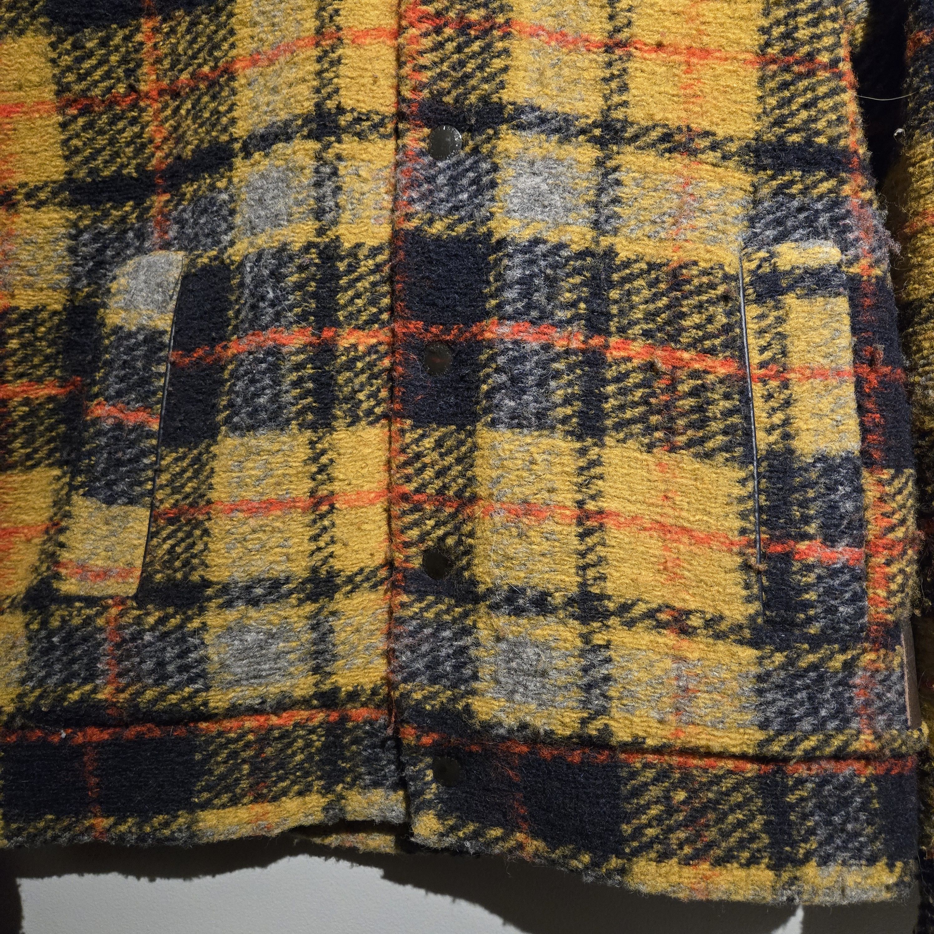 Scotch & Soda Rare NWT Scotch & Soda Plaid Sherpa Wool Trucker Jacket Size US L / EU 52-54 / 3 - 8 Thumbnail