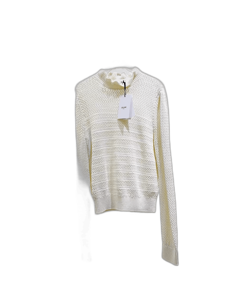 Celine Celine Knitted Sweater with Tags Size M / US 6-8 / IT 42-44 - 1 Thumbnail