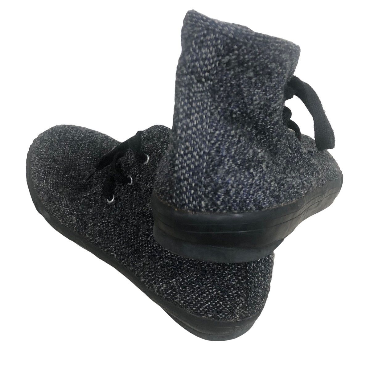 Yohji Yamamoto Yohji Yamamoto Pour Homme Shoes Tweed Chukka Sneakers Size US 9.5 / EU 42-43 - 12 Thumbnail