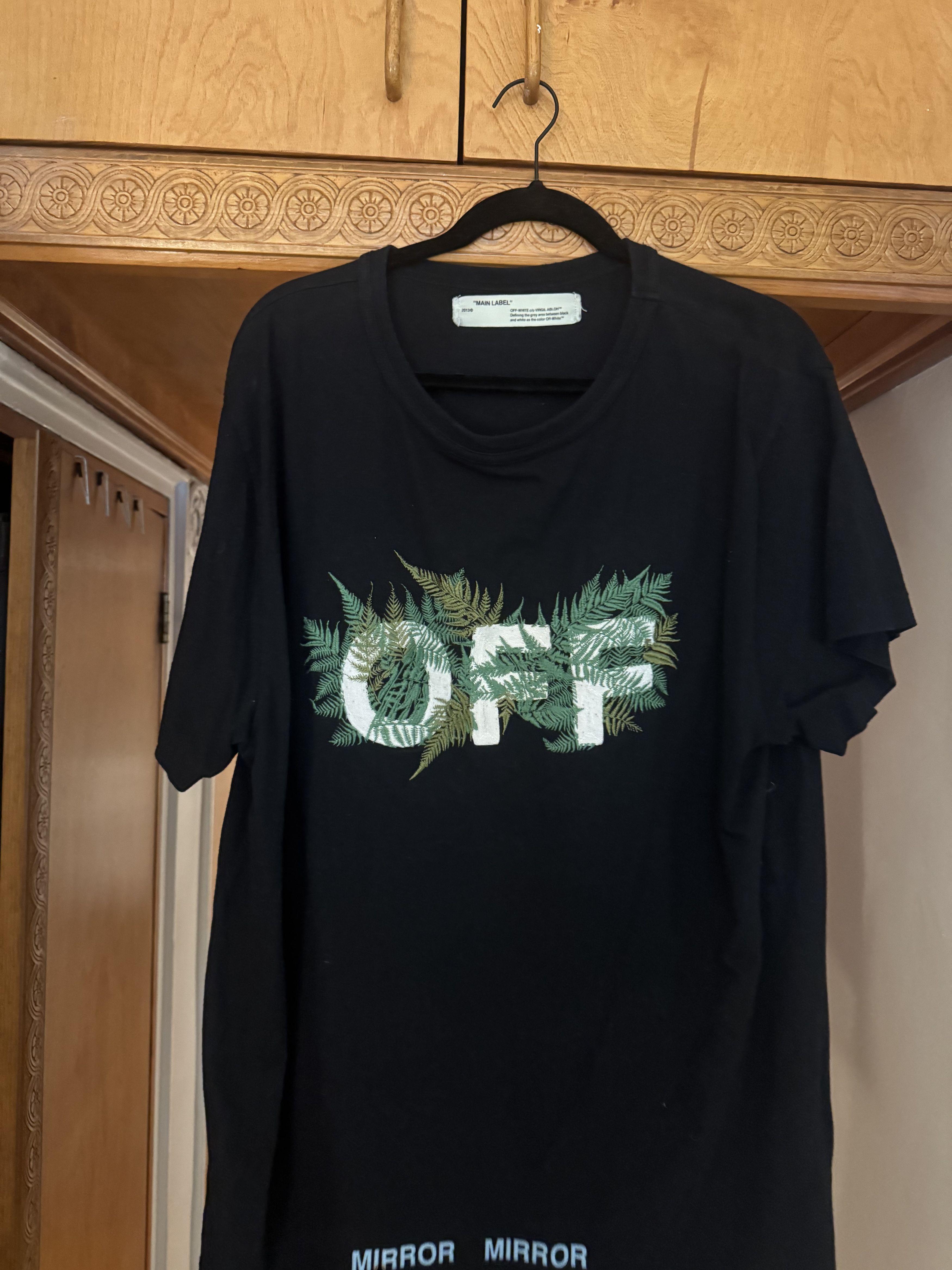 Off White Mirror T Shirt | Grailed