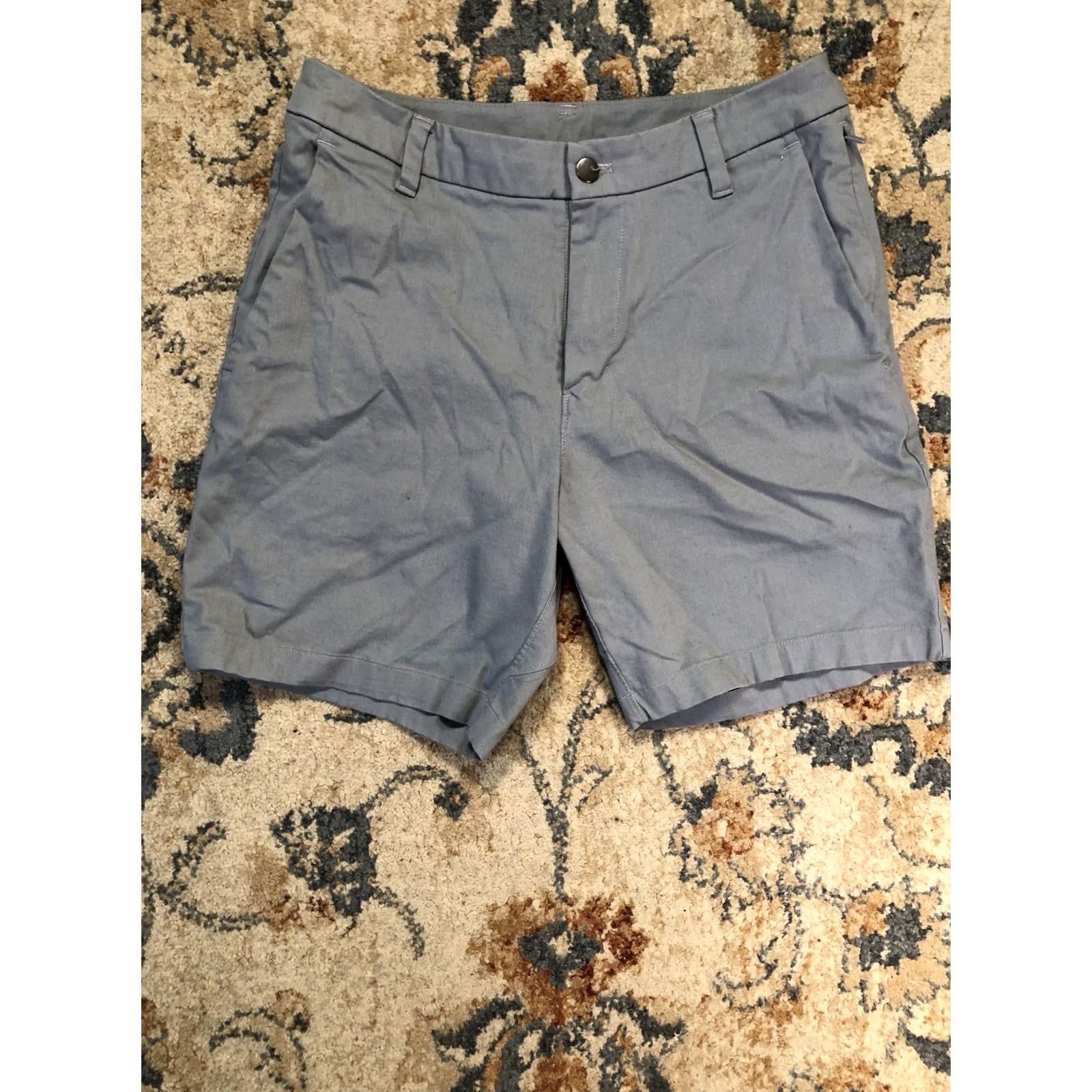 Lululemon Lululemon Shorts Mens 30 Gray Stretch Chino 8 Inseam Golf Casual Summer Size US 30 / EU 46 - 5 Thumbnail
