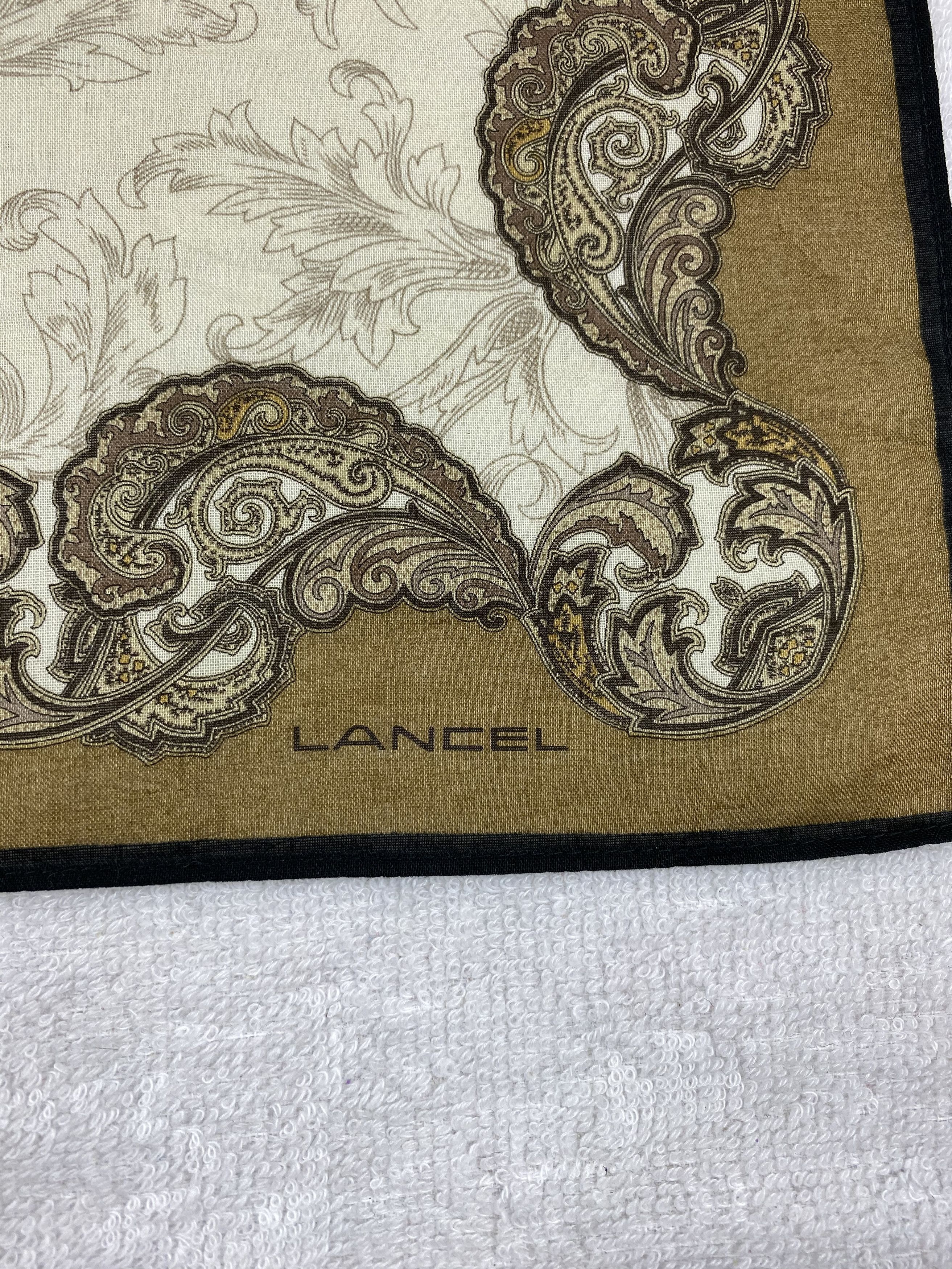 Lancel × Vintage Lancel Handkerchief / Bandana / Neckerchief Size ONE SIZE - 5 Thumbnail