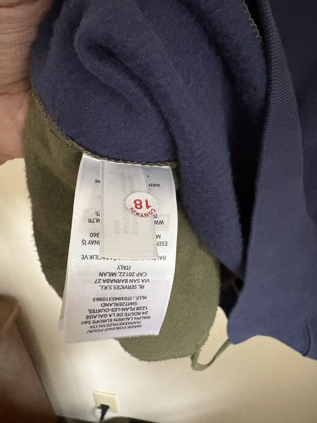Polo Ralph Lauren Color Block Bear Hoodie Size US L / EU 52-54 / 3 - 5 Thumbnail