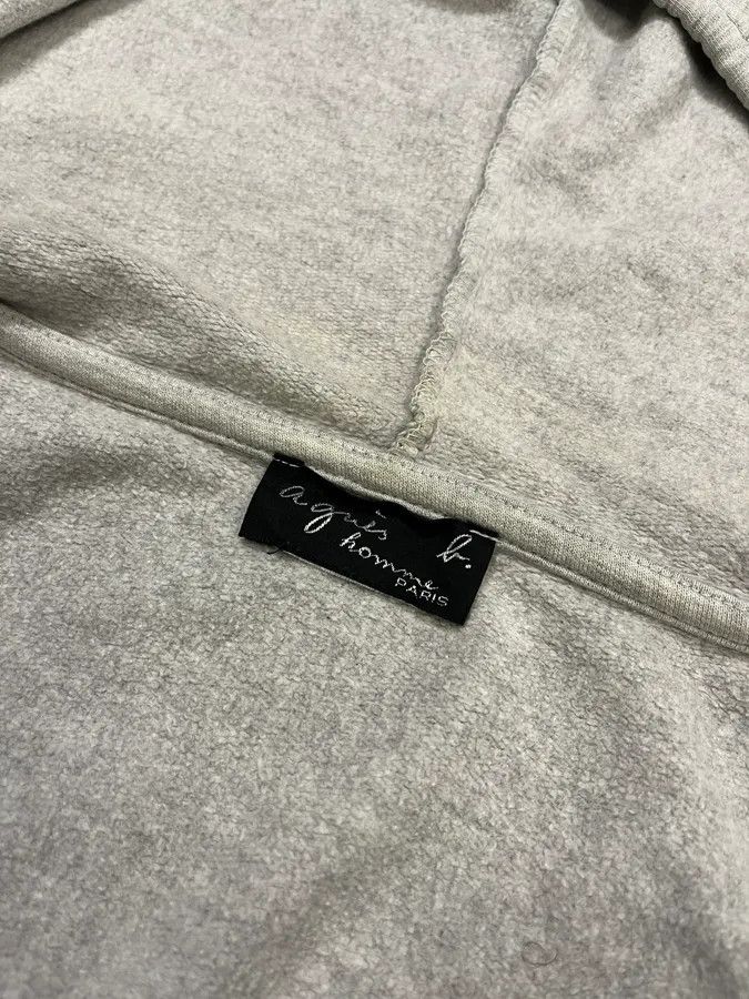 agnes b. Agnès B Grey Minimalist Zip-Up Hoodie Size US M / EU 48-50 / 2 - 10 Thumbnail