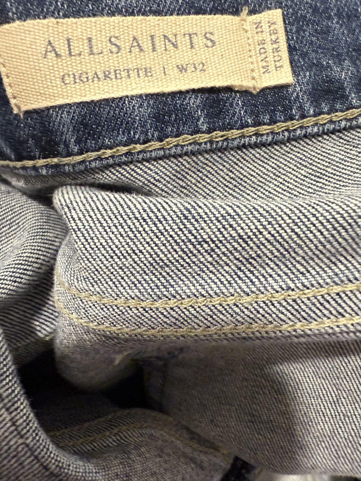 Allsaints Allsaints Cigarette Jeans Size US 32 / EU 48 - 5 Thumbnail