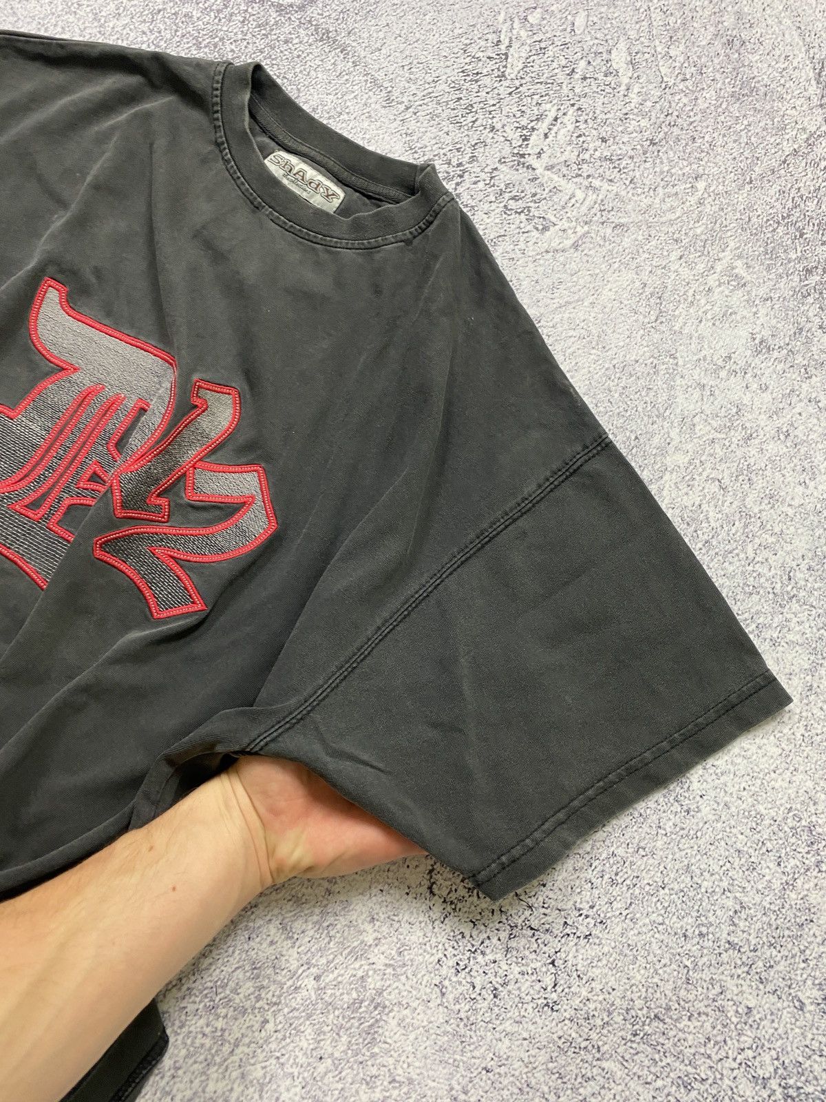 Band Tees × Rap Tees × Vintage Vintage D12 Detroit Eminem 2000 Slim Shady Rap T-shirt Size US XL / EU 56 / 4 - 9 Thumbnail