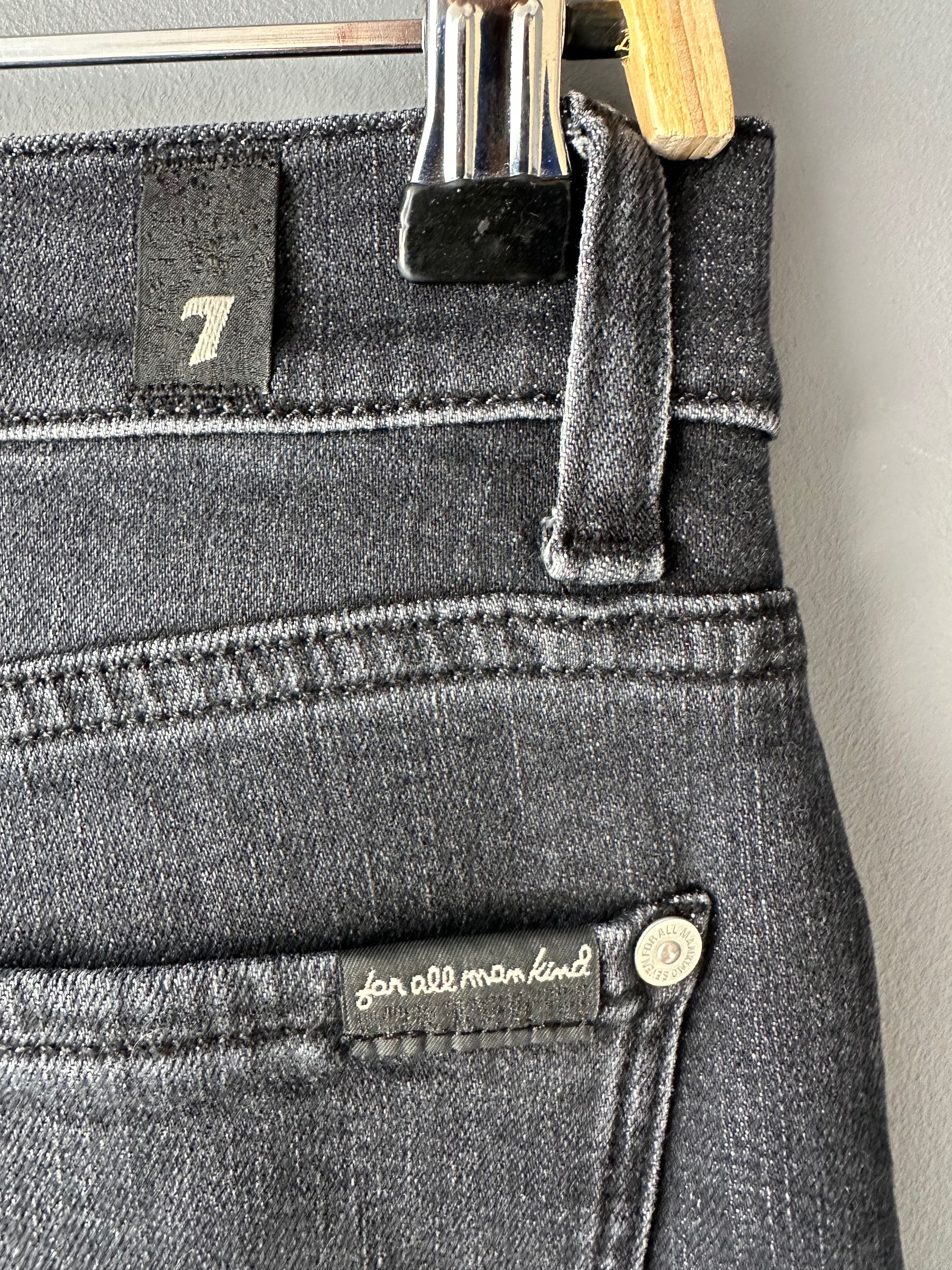 7 For All Mankind 7 For All Mankind Relaxed Skinny Blacky Jeans Trousers Size 27" / US 4 / IT 40 - 13 Thumbnail